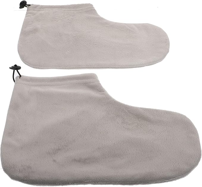 Beaupretty 3 Pairs Wamer Mitts Thermal Cloth Terry Beauty Wraps Hot Cotton - Image 5