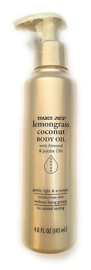Trader Joes Lemongrass Coconut Body Oil - Image 3