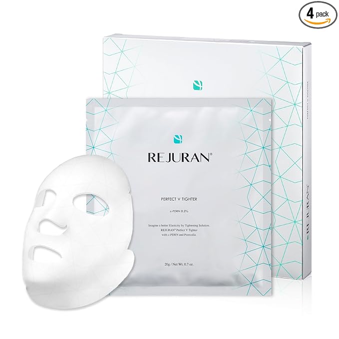 REJURAN® Perfect V Tighter Dual-Sheet Lifting Sheet Mask, c-PDRN® – Face & by REJURANCosmetics