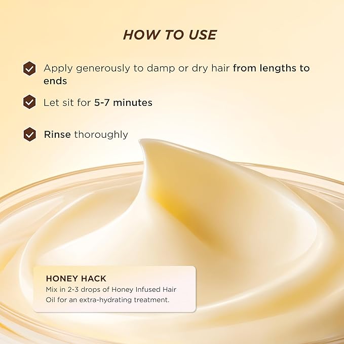 Gisou Honey Gloss Ceramide Therapy Hair Mask – Deep Repair & Hydration - Image 8