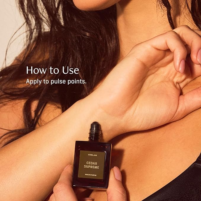 CYKLAR Perfume Oil for Skin – Cedar Supreme Scent – Crisp, Aromatic & Warm - Image 5