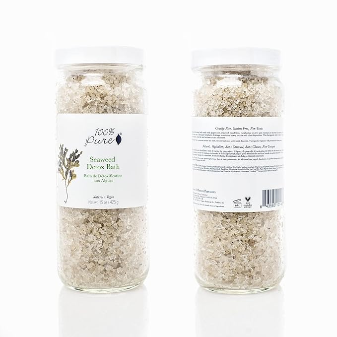 100% PURE Seaweed Detox Bath Soak, Bath Salts - Image 2