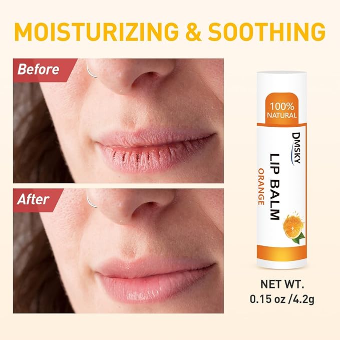 DMSKY Lip Balm 36 Pack, Natural Lip Balm Bulk - Image 5
