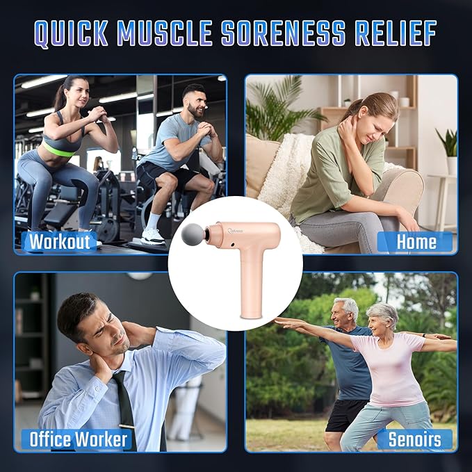 cotsoco Massage Gun Deep Tissue, Mothers Day Gifts - Image 6