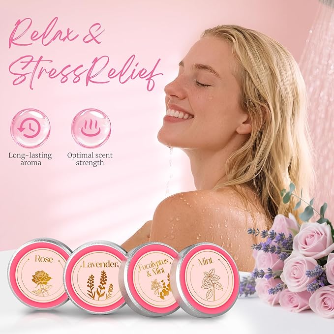 Mothers Day Gifts for Mom, Shower Steamers Aromatherapy, Birthday Gift for - Image 5