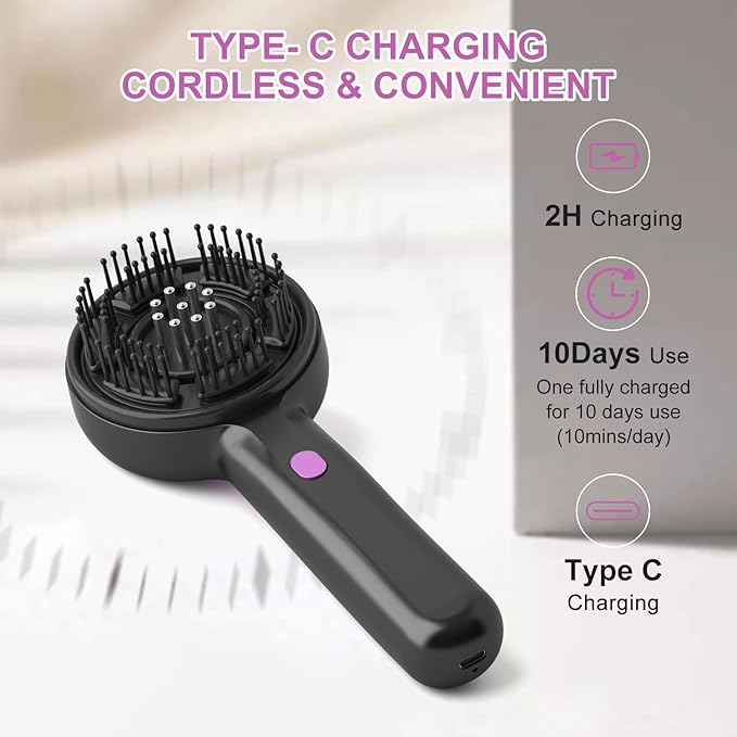 Yi Dong Electric Scalp Massage Comb - Image 3