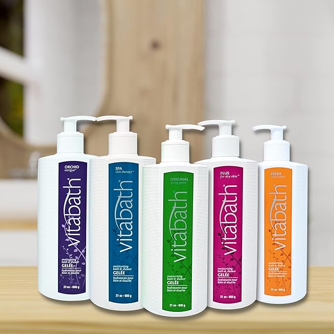 Vitabath Plus For Dry Skin Moisturizing Bath & Shower Gel Wash Replenishing - Image 11