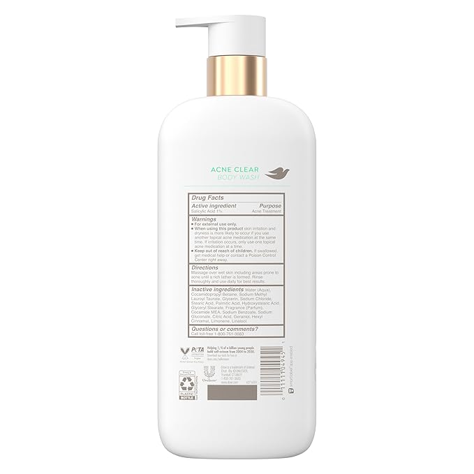 Dove Serum Body Wash Acne Clear - Image 2