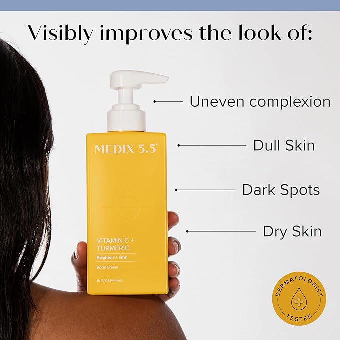 MEDIX Vitamin C Cream + Niacinamide Brightening Body Lotion | Anti Aging - Image 2
