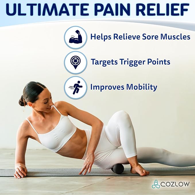 COZLOW Double Lacrosse Silicone Massage Ball - Image 2