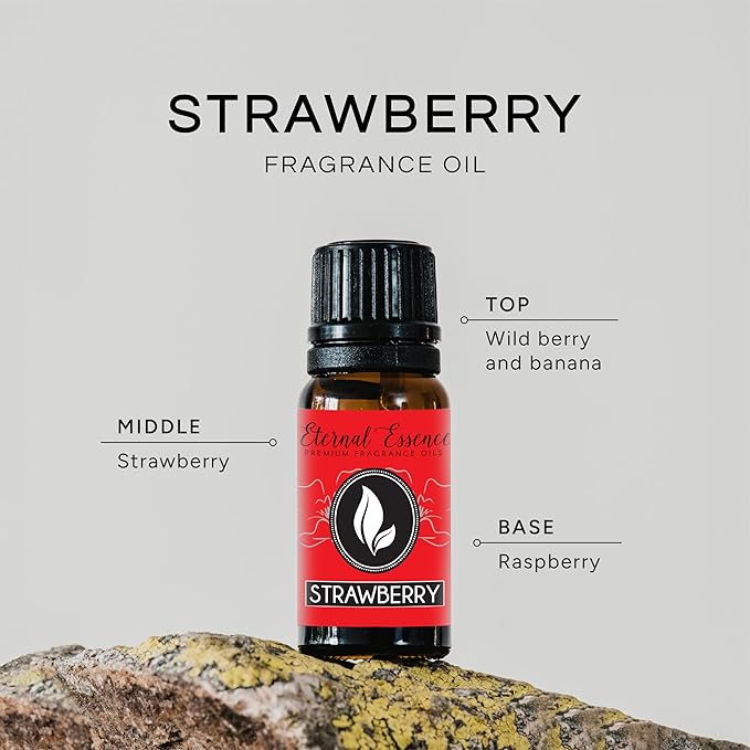 Strawberry Premium Grade Fragrance Oil - 10ml - Scented Oil - Image 2