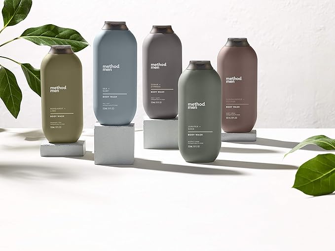 Method Men Body Wash, Sandalwood + Vetiver, Paraben and Phthalate Free - Image 8