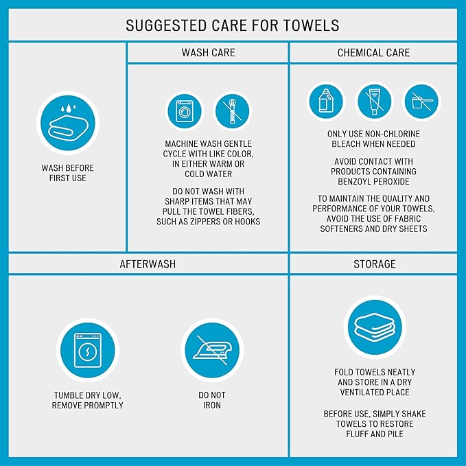 Madison Park Organic 100% Cotton Bathroom Towel Set, Hotel & Spa Quality Highly - Image 6