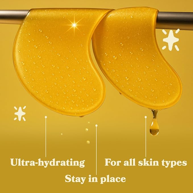 LE GUSHE Gold Under Eye Patches - Image 3