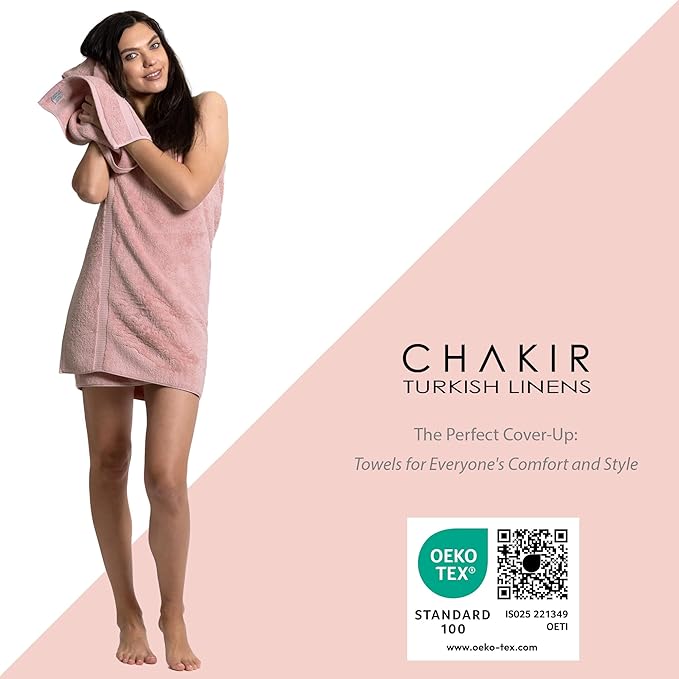 Chakir Turkish Linens, 100% Cotton Premium Quality Turkish Bath Sheets - Image 3