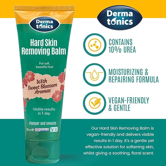 Dermatonics 10% Urea Callus Removing Cream – Removes Hard Skin, Moisturizes and - Image 3