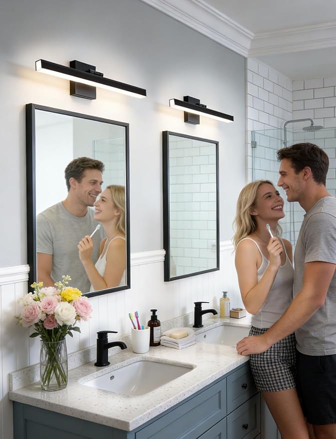 IZORRO Modern Bathroom Vanity Light 16 inch, 12W Dimmable Led Bathroom Light - Image 6