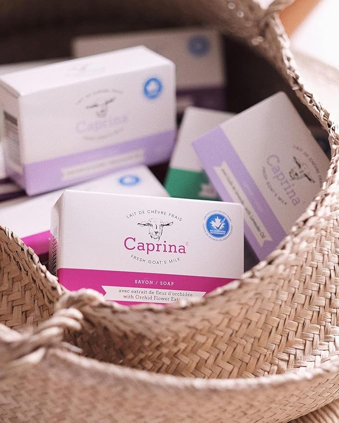 Caprina Fresh Goat’s Milk Bar Soap, Original | Organic Goat Milk Hand & Body - Image 6