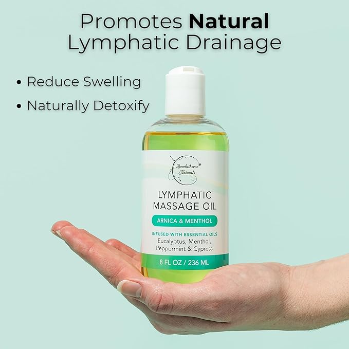 Lymphatic Drainage Massage Oil for Massage Therapy | Premium Quality, 100% - Image 6