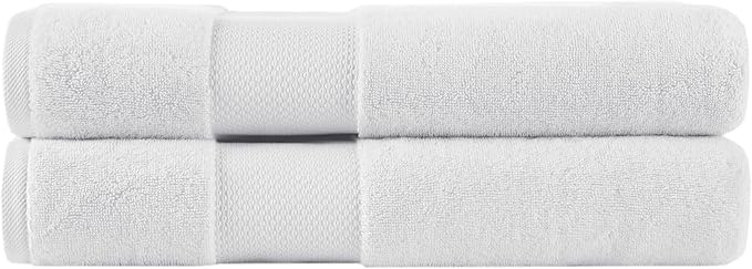 Madison Park Turkish Bath Towel Set 100% Cotton Bath Towel 600GSM Oversized by MADISONPARK