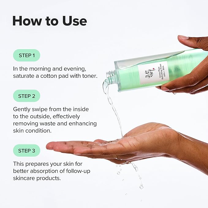 Beauty of Joseon Green Plum AHA BHA Toner Refreshing Facial Essence Moisturizer - Image 7