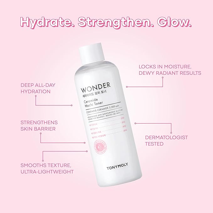TONYMOLY Mochi Milky Toner – Hydrating Korean Milky Toner - Image 3