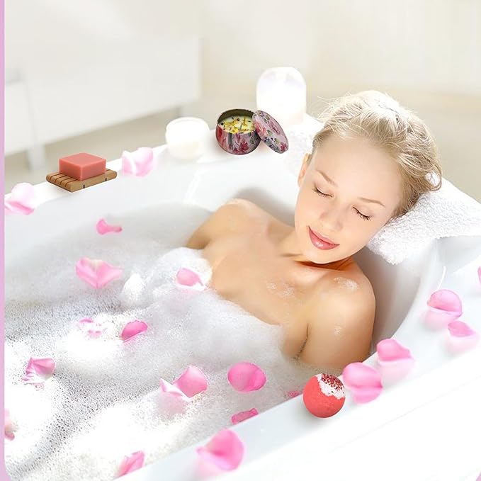 Spa Gift Baskets for Women, Luxury Self Care Gifts for Mom, Get Well Soon Gifts - Image 4