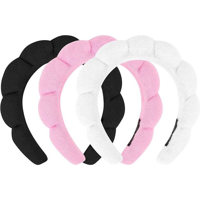 3 Pack Spa Headbands by ACO-UINT