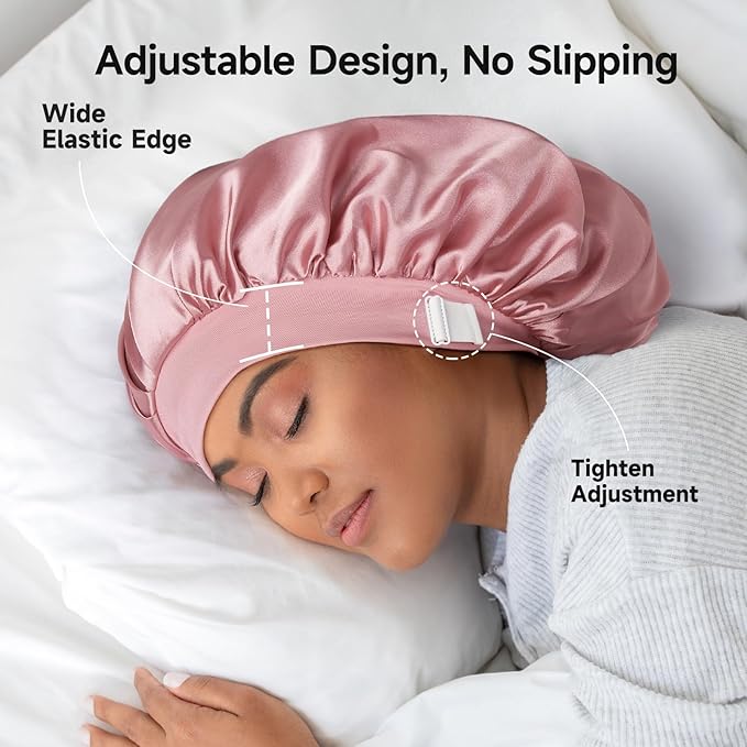 22 Momme 100% Real Mulberry Silk Bonnet - Image 3