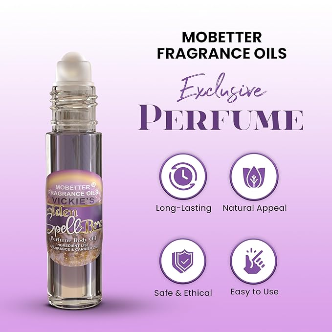MOBETTER FRAGRANCE OILS Vickies Golden Spell Brew Perfume Women Body Oil 10ml - Image 2