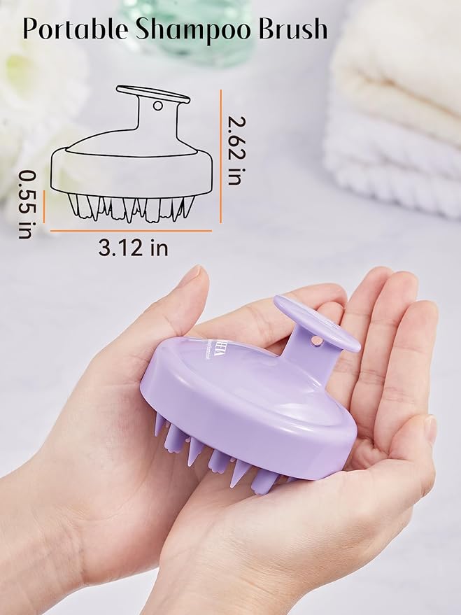 HEETA Hair Scalp Massager Brush, Updated Scalp Exfoliator - Image 5