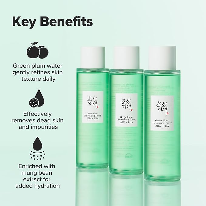Beauty of Joseon Green Plum AHA BHA Toner Refreshing Facial Essence Moisturizer - Image 4