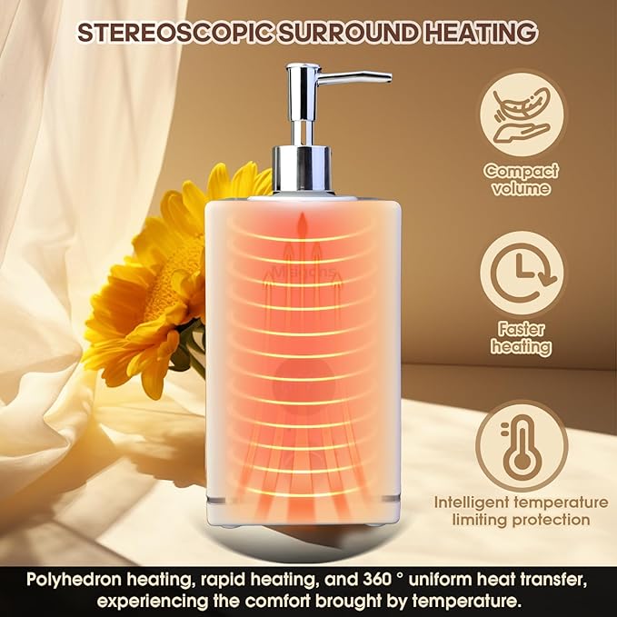 Oil Warmer for Massage, Massage Oil Warmer, Body Oils Heater for Spa, - Image 3