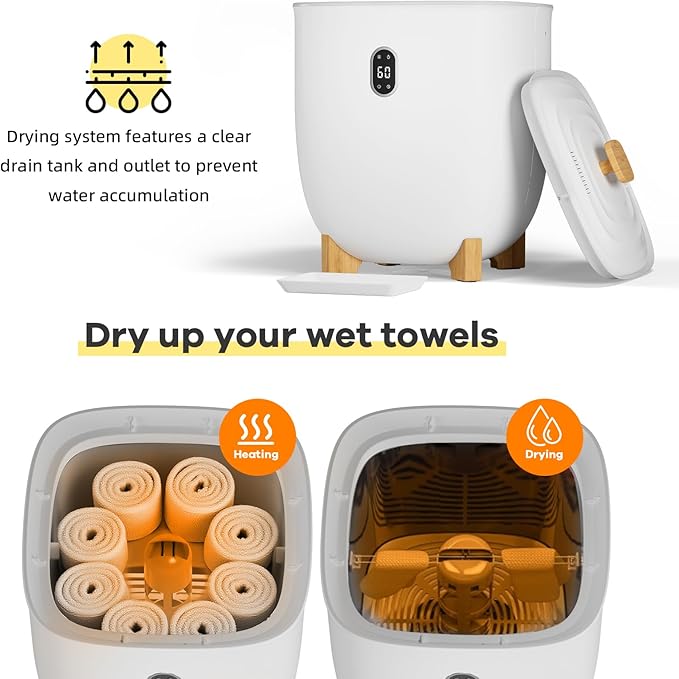Towel Warmers for Bathrooms, 20 Liter Portable Electric Towel Heater - Image 6