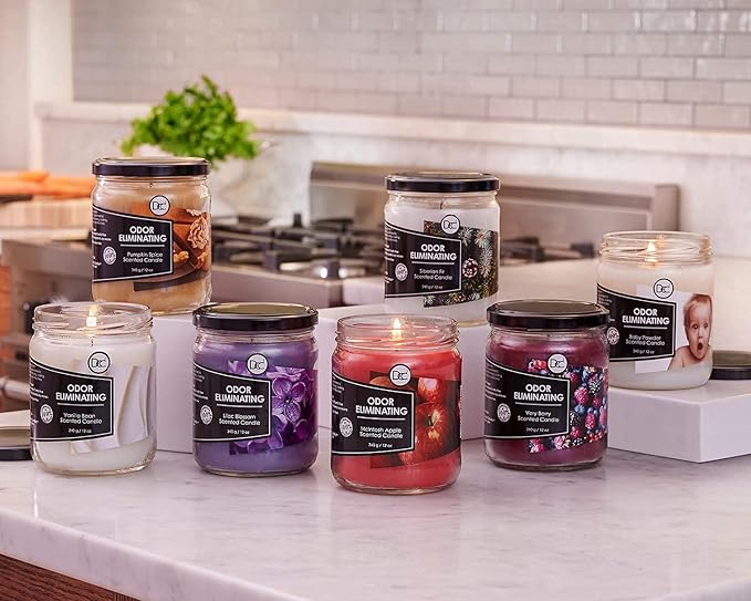 Lilac Blossom Odor Eliminating Highly Fragranced Candle - Image 6