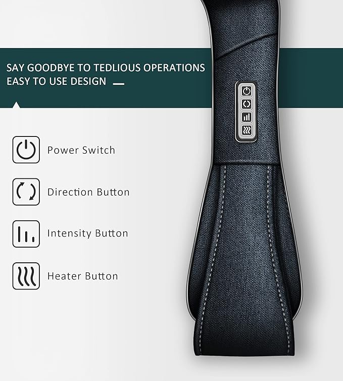 Mo Cuishle Shiatsu Neck and Back Massager - Image 2