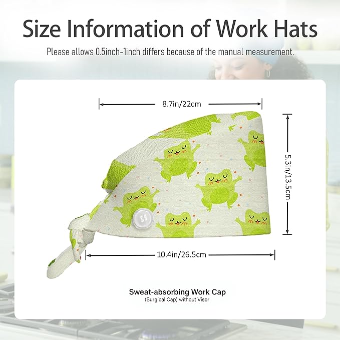 2 Pcs Working Cap with Sweatband - Image 4