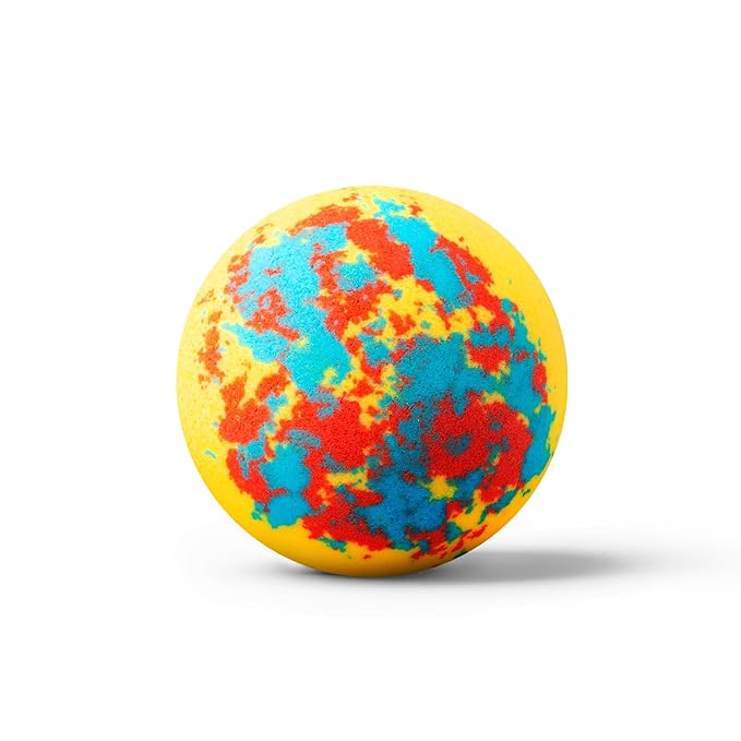 Da Bomb Bath Tie Dye Yellow Bath Bomb, Passion Fruit - Image 4