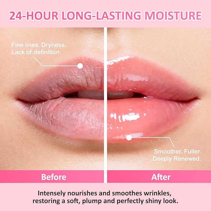 VISRIE Bee Lip Balm Honey Pot 12 Pack, Lip Sleeping Mask - Image 3