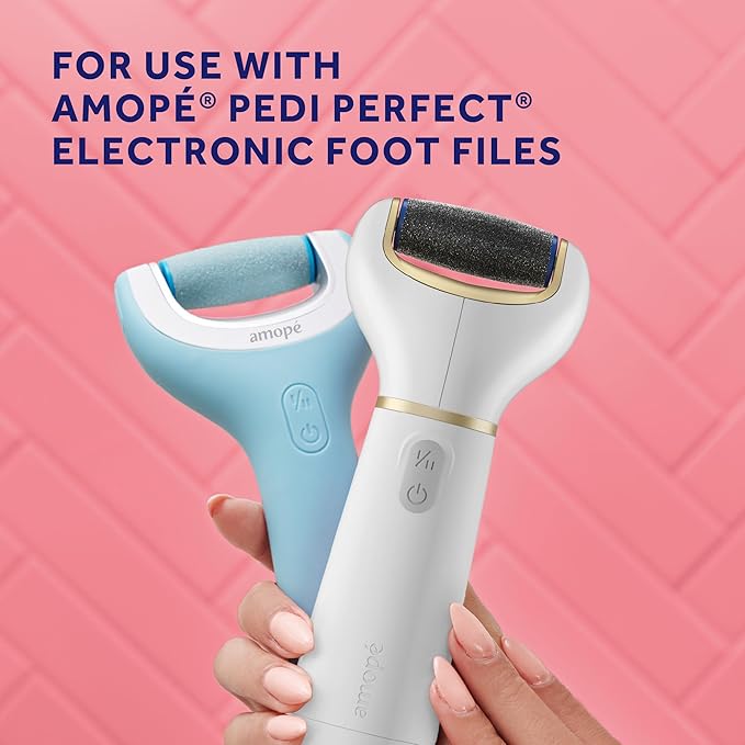 Amopé Pedi Perfect Electric Callus Remover Foot File Roller Head Refills - Image 6