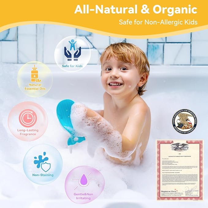 Easter Bath Bombs with Surprise Inside: 9 Pcs Natural Organic Egg Bunny Shaped - Image 2
