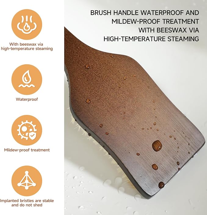 Back Scrubber Shower Brush, Dry Brushing Body Brush - Image 7