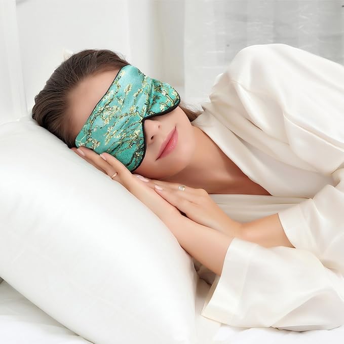Alaska Bear Natural Silk Sleep Mask, Super Smooth Eye Mask - Image 5