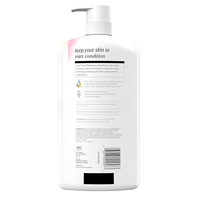 Olay Body Wash for Women, Fresh Radiance, 24/7 Skin-Loving Freshness, Visibly - Image 13