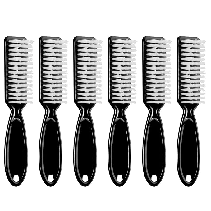 6 Pack Nail Brush Cleaning Nail Dust Brush, HOFASON Nail Brush by HOFASON