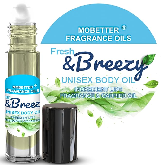 MOBETTER FRAGRANCE OILS Fresh & Breezy Fragrance Body Oil - Image 2