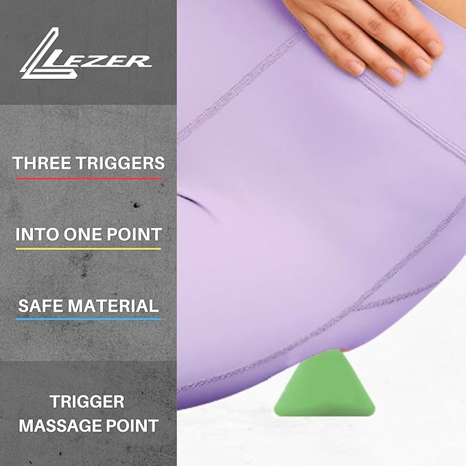 LEZER, Trigger Massage Point, Manual Massage Ball, Muscle Knots Relief Tool - Image 3