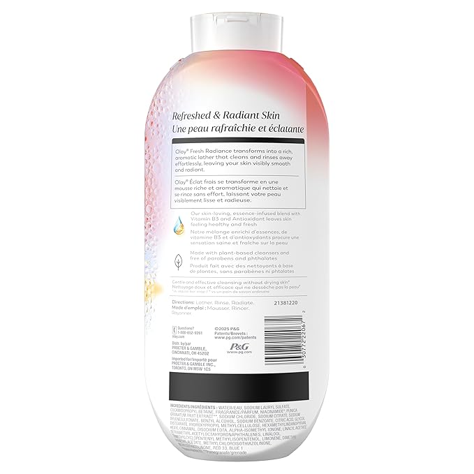 Olay Body Wash for Women, Fresh Radiance, 24/7 Skin-Loving Freshness, Visibly - Image 13