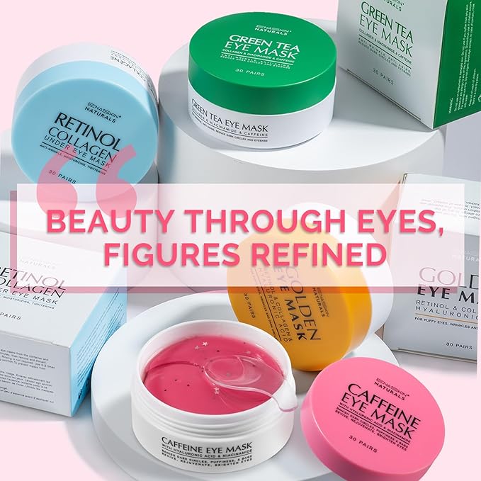 Under Eye Patches for Dark Circles: Caffeine Gel Masks for Puffiness Undereye - Image 9