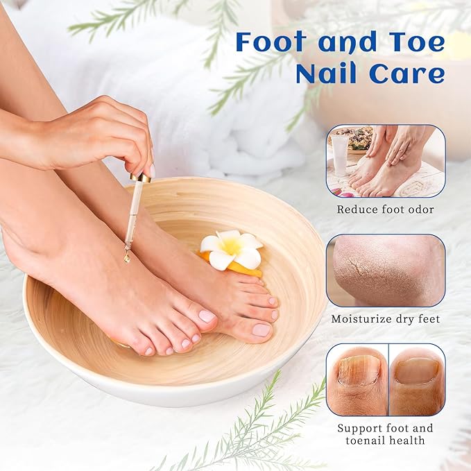 HIQILI Tea Tree Oil for Skin, Add to Shampoo, Body Wash, Foot Soak - Image 5